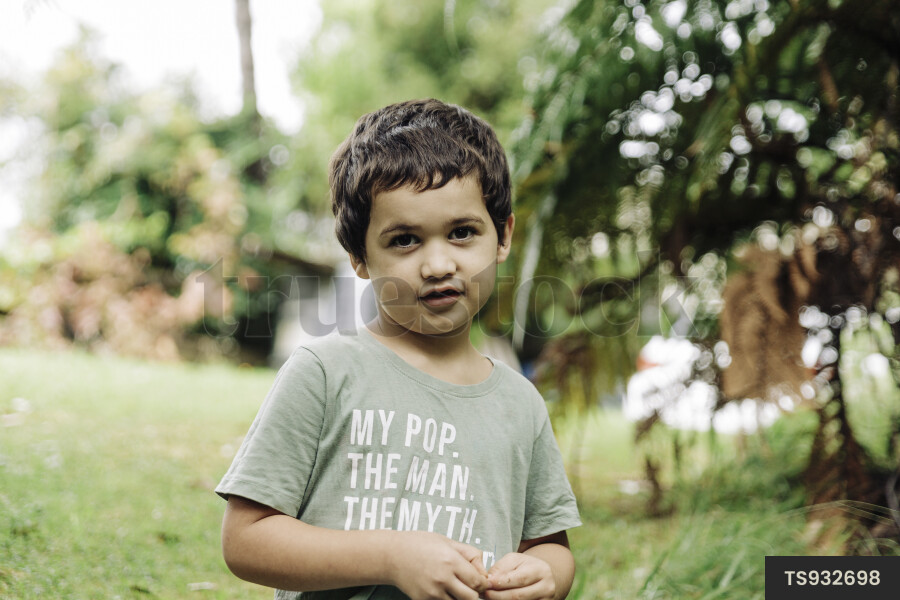 Portrait of Young Boy