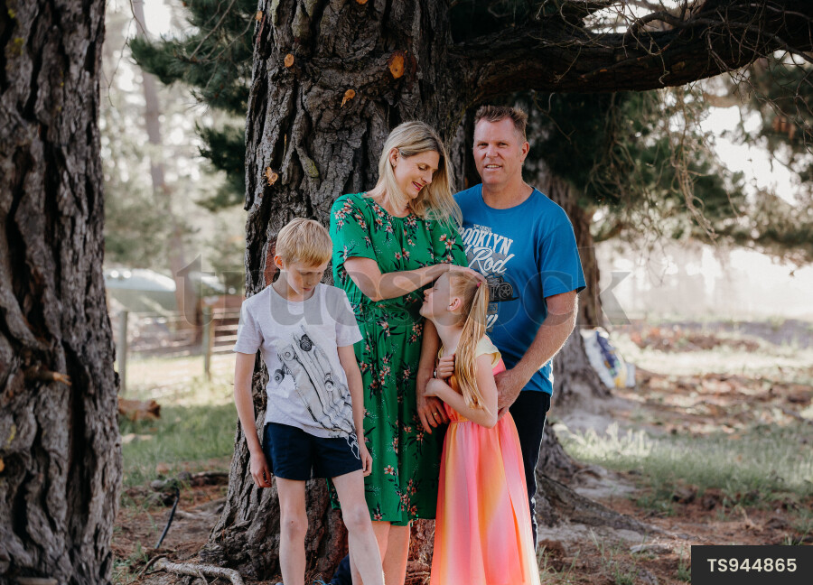 Family Portrait Outside