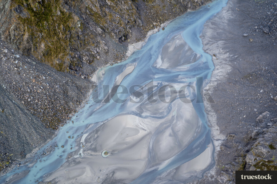 River through the mountains