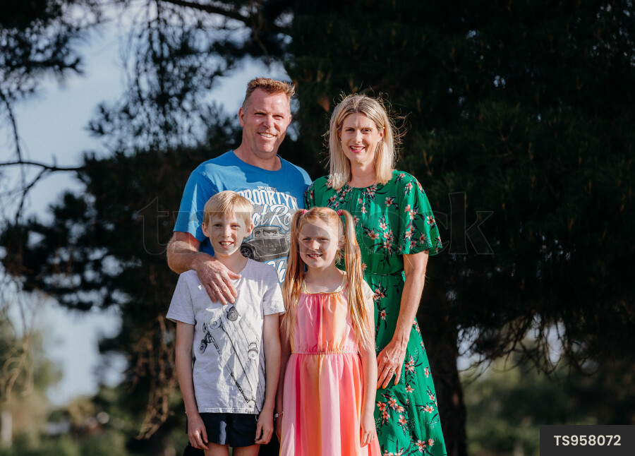 Family Portrait Outside