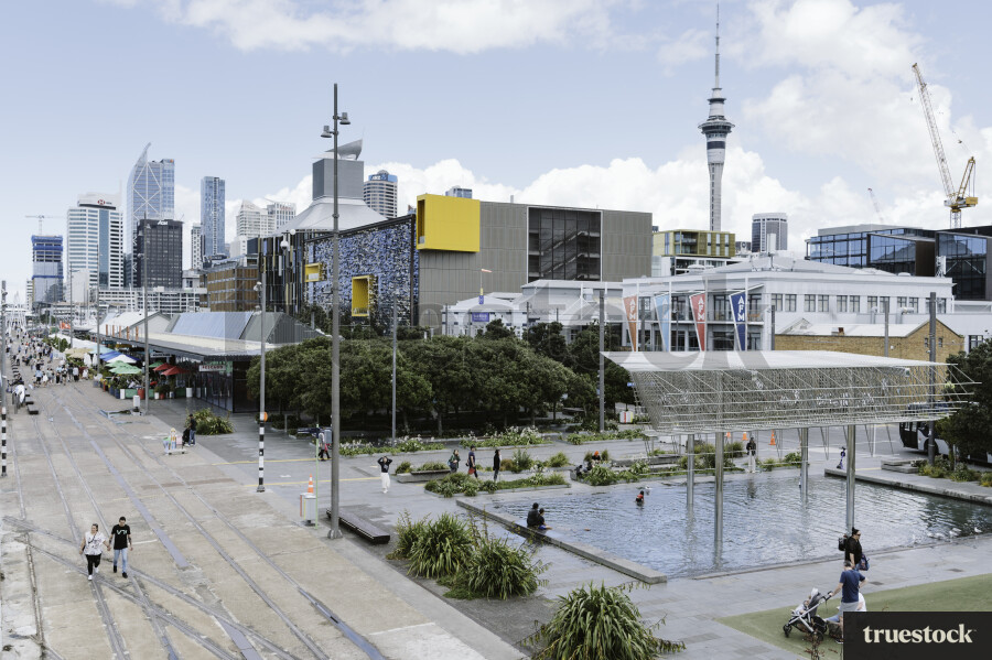 Water By Buildings at The Wynyard Quarter