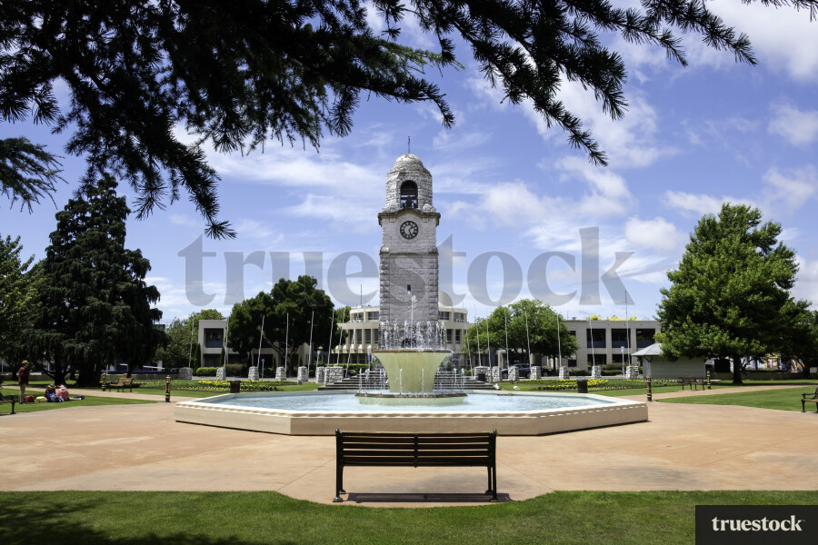 Water Fountain in Park