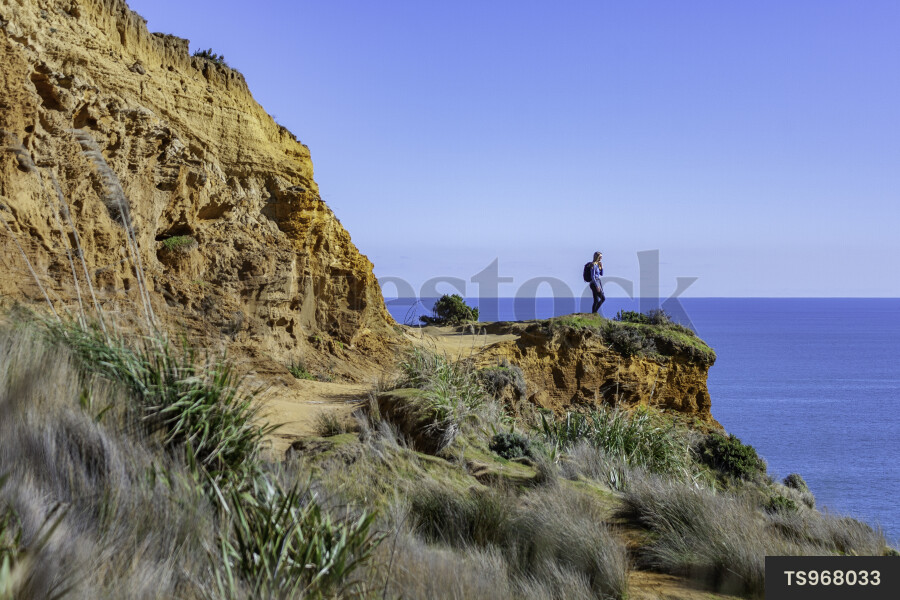 Woman on Hike