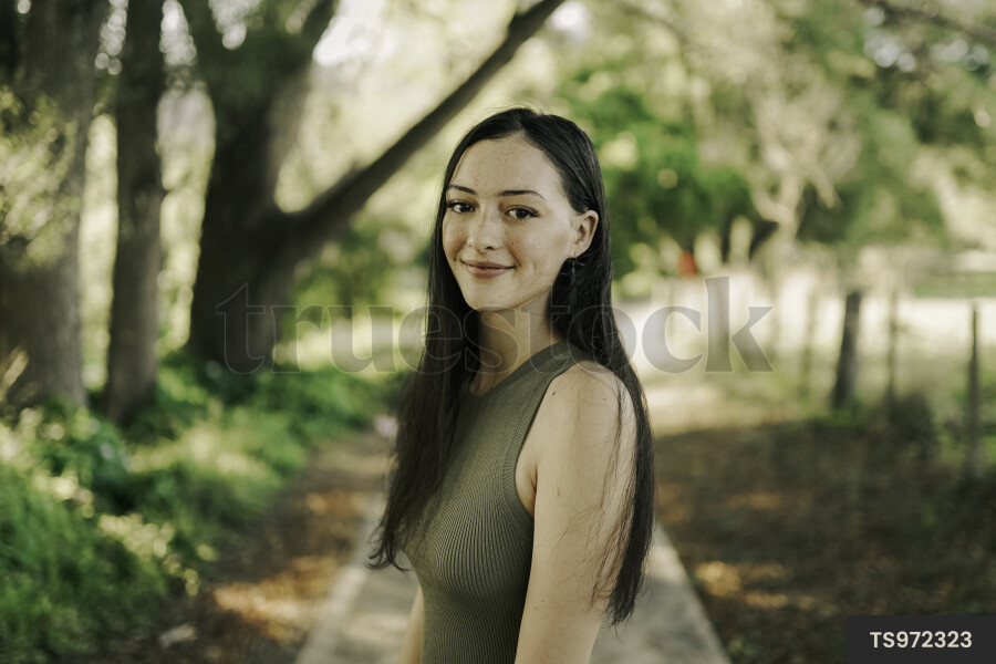 Portrait of Woman at a Reserve