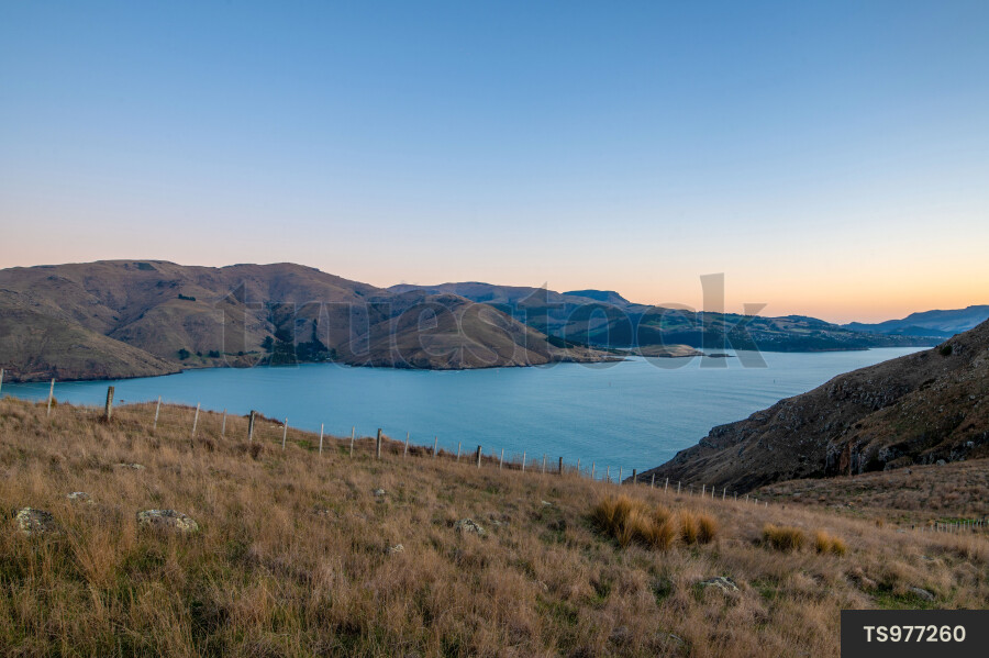 Coastline at Godley Head, Canterbury