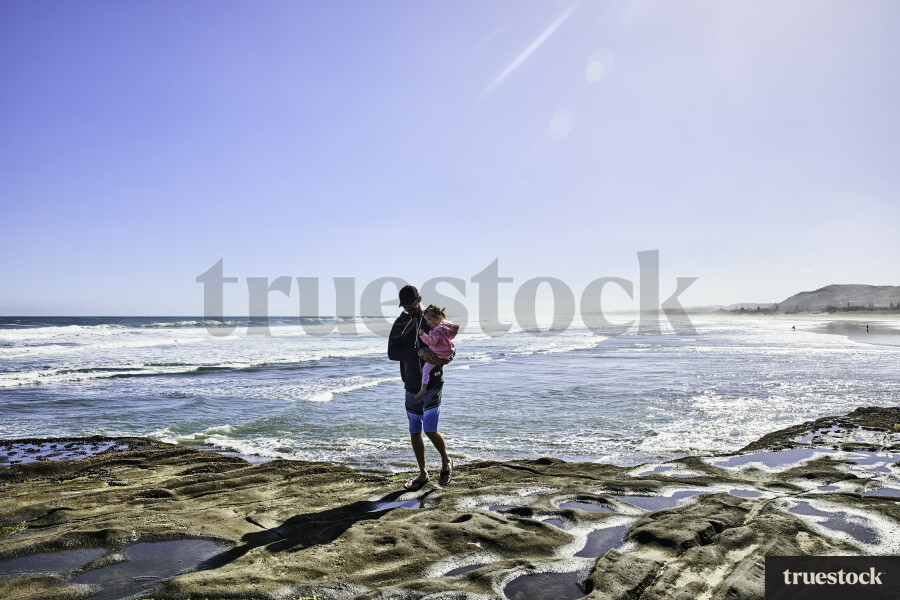 Rock Exploring, Muriwai Beach