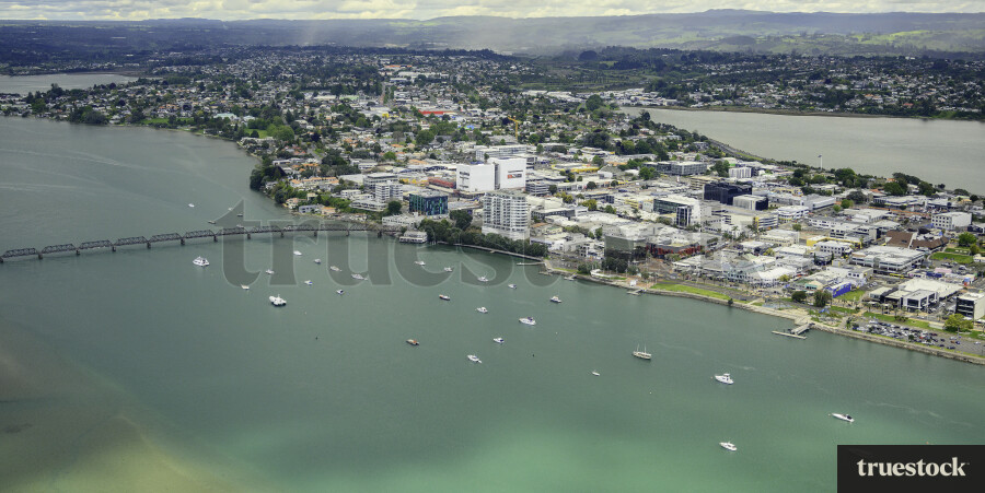 Aerial of Tauranga